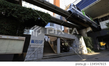東京モノレール天王洲アイル駅スフィアタワー方面出口 134547815