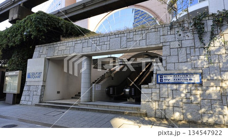 東京モノレール天王洲アイル駅スフィアタワー方面出口 東京モノレール天王洲アイル駅スフィアタワー方面出口 134547922