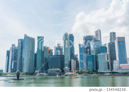 シンガポール 都市風景 シンガポール 都市風景 134548230