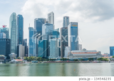シンガポール 都市風景 シンガポール 都市風景 134548235