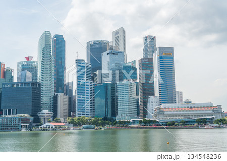 シンガポール 都市風景 シンガポール 都市風景 134548236
