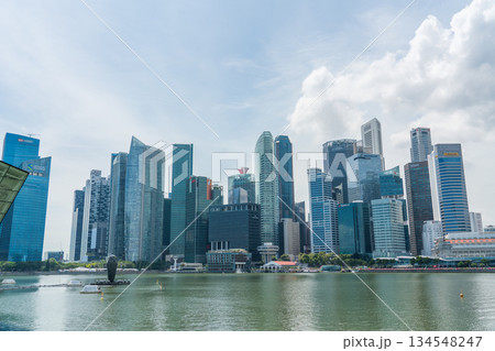 シンガポール 都市風景 シンガポール 都市風景 134548247