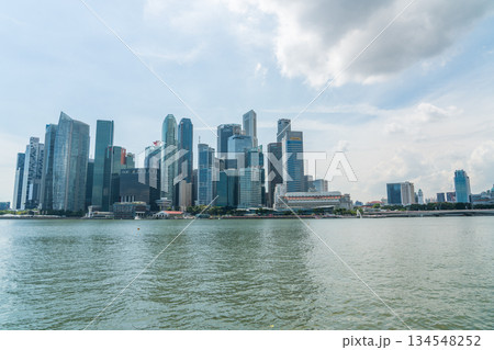 シンガポール 都市風景 シンガポール 都市風景 134548252