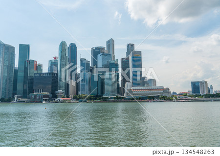 シンガポール 都市風景 シンガポール 都市風景 134548263