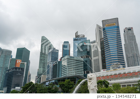 シンガポール 都市風景 シンガポール 都市風景 134548271
