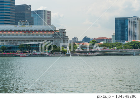 シンガポール 都市風景 シンガポール 都市風景 134548290