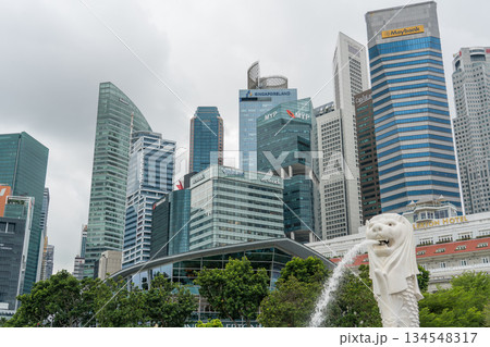 シンガポール 都市風景 シンガポール 都市風景 134548317