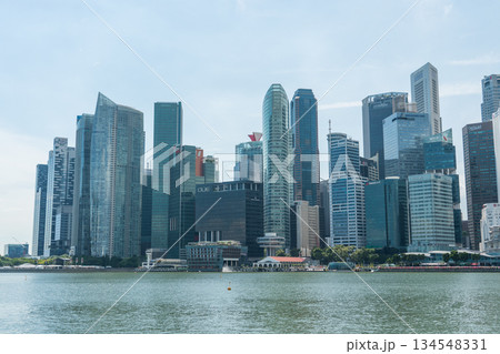 シンガポール 都市風景 シンガポール 都市風景 134548331