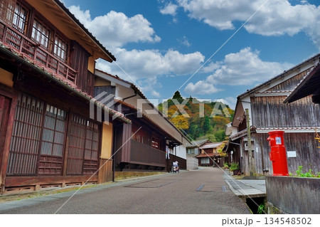 世界遺産 石見銀山　大森エリアの町並み 134548502