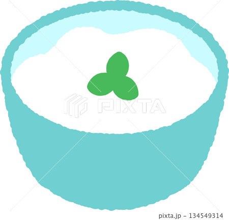 手書き風の単品アイコンイラスト 食べ物 ヨーグルト 手書き風の単品アイコンイラスト 食べ物 ヨーグルト 134549314