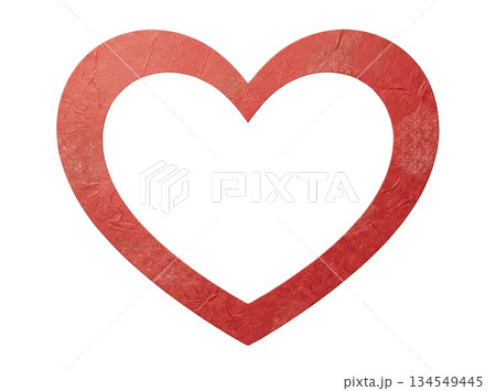 バレンタイン　壁紙　素材　ハート 134549445