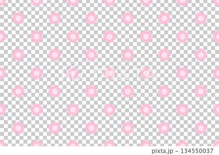 お花パターンピンク お花パターンピンク 134550037