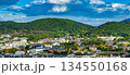 京都、東山連峰（清水寺から三十三間堂） 134550168