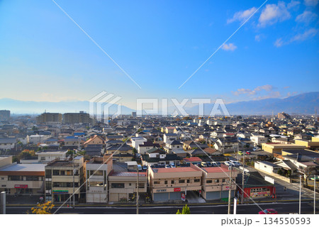 《山梨県》甲府市の街並み 134550593
