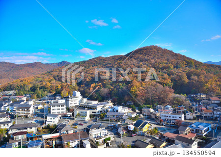 《山梨県》甲府市の街並み 134550594