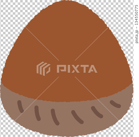 簡單的手繪圖示插圖 - 栗子 134550775