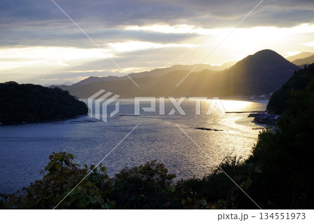 伊根湾の夕日 伊根湾の夕日 134551973
