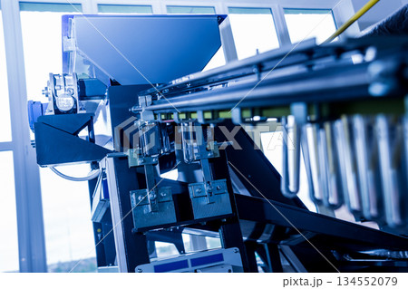 The plastic bottle blowing machine. PET preforms for blowing of plastic bottles.  134552079