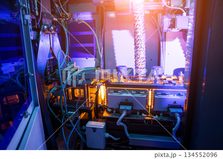 The plastic bottle blowing machine. PET preforms for blowing of plastic bottles 134552096