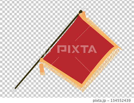 優勝の旗のイラスト 優勝の旗のイラスト 134552439