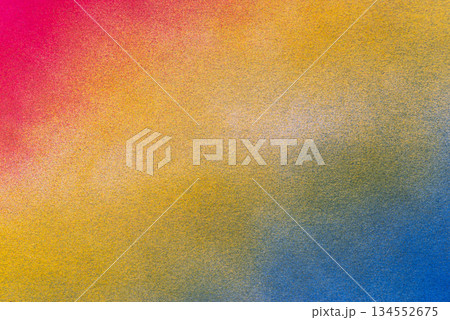 スプレー塗料のカラフルな背景 134552675
