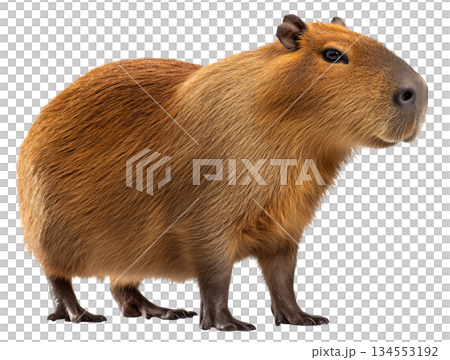Capybara Side View 134553192