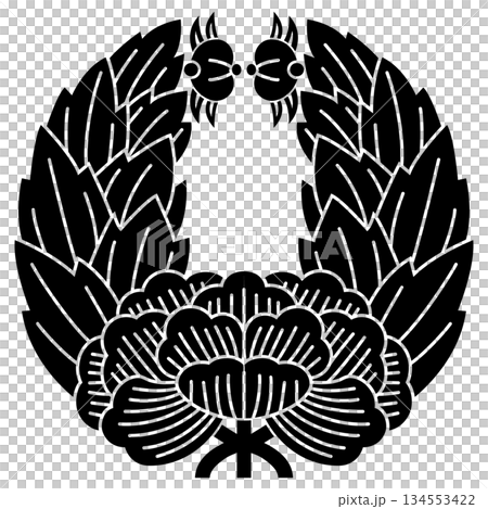 津軽為信の家紋です。津軽牡丹といいます。 134553422