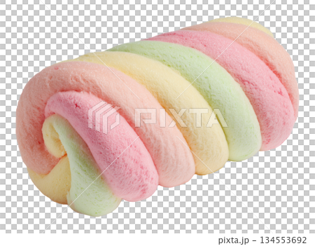 Twisted Colorful Marshmallow 134553692