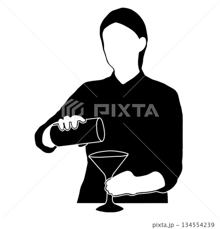 バーテンダー 134554239