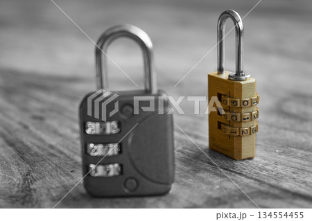 black and white and color for a concept of safety and protection black and white and color for a concept of safety and protection 134554455