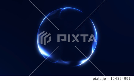 Minimal navy blue digital sphere with soft fading glow and dark futuristic atmosphere. Abstract orb illustration for technology concepts, cinematic design, modern interfaces and digital backgrounds. Minimal navy blue digital sphere with soft fading glow and dark futuristic atmosphere. Abstract orb illustration for technology concepts, cinematic design, modern interfaces and digital backgrounds. 134554991