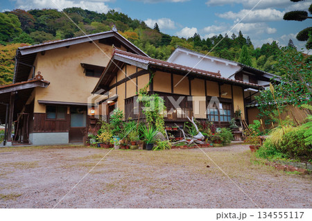 世界遺産 石見銀山 大森エリアの町並み 世界遺産 石見銀山 大森エリアの町並み 134555117