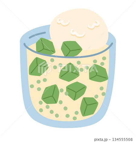 Buko salad or buko pandan Buko salad or buko pandan 134555508