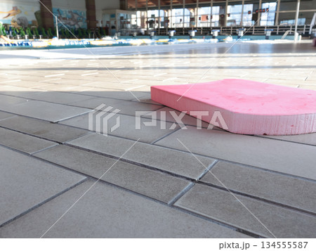 Pool exercise equipment for swimming. Sports for children and adults. Interior design. Health and lifestyle. 134555587