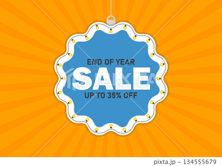 End of Year Sale Up to 35% Off Promotional Discount Badge End of Year Sale Up to 35% Off Promotional Discount Badge 134555679