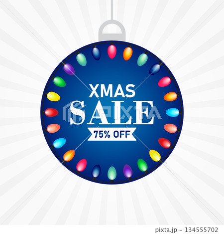 Xmas Sale 75% Off Christmas Discount Ornament Badge 134555702