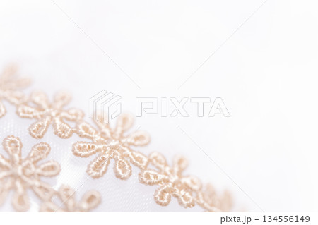 レース・フラワー 背景素材 134556149