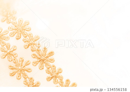 レース・フラワー 背景素材 134556158