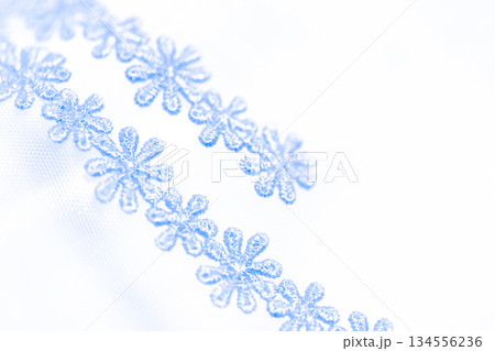 レース・フラワー 背景素材 134556236