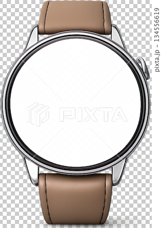 A sophisticated smartwatch mockup illustration 134556619