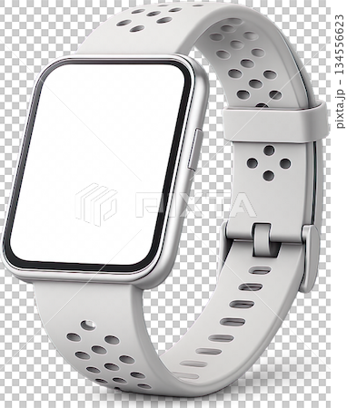 A sophisticated smartwatch mockup illustration 134556623