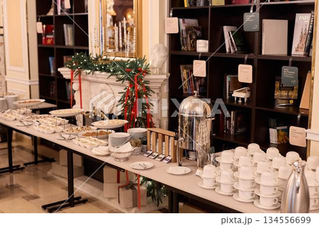 Wellarranged Beverage Arrangement Available, Contemporary Coffee Station For Professional Gatherings Wellarranged Beverage Arrangement Available, Contemporary Coffee Station For Professional Gatherings 134556699