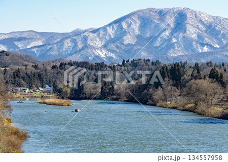 最上川三難所舟下り 観光船 山形県 最上川三難所舟下り 観光船 山形県 134557958