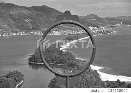 Amanohashidate one of the top three scenic views in Japan on the Sea of Japan in north Kyoto prefecture Amanohashidate one of the top three scenic views in Japan on the Sea of Japan in north Kyoto prefecture 134558043