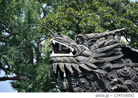 Yuyuan classical Chinese garden in the Old City of Shanghai, built in 1559 during Ming Dynasty in Shanghai, China Yuyuan classical Chinese garden in the Old City of Shanghai, built in 1559 during Ming Dynasty in Shanghai, China 134558081