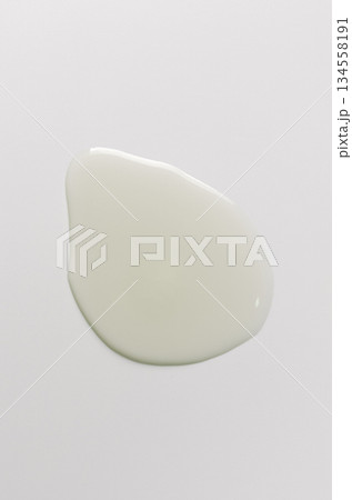 Transparent cosmetic product. Face serum or cleanser gel or body moisturizing gel. Transparent cosmetic product. Face serum or cleanser gel or body moisturizing gel. 134558191