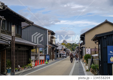 国宝犬山城の城下町(愛知県犬山市犬山字西古券) 国宝犬山城の城下町(愛知県犬山市犬山字西古券) 134558204