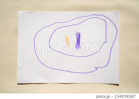 子供のお絵描き作品 134558367