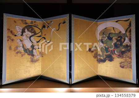 【京都府】建仁寺の風神雷神図屏風 【京都府】建仁寺の風神雷神図屏風 134558379