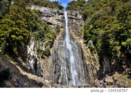 Nachi Falls second tallest Japanese waterfall, in Nachikatsuura, Wakayama Prefecture, Japan 134558767